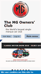 Mobile Screenshot of mgownersclub.com